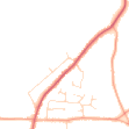 Daytime road noise heatmap for CO2 0ED