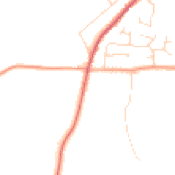 Daytime road noise heatmap for CO2 0EN