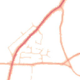 Daytime road noise heatmap for CO2 0EX