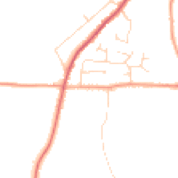 Daytime road noise heatmap for CO2 0JH