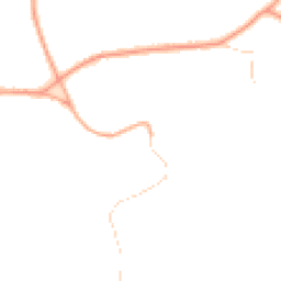 Daytime road noise heatmap for CO2 0JN