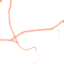 Daytime road noise heatmap for CO2 0JX
