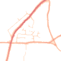 Daytime road noise heatmap for CO2 0LL