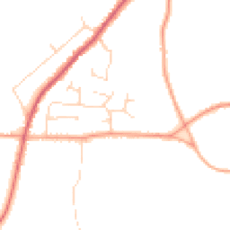 Daytime road noise heatmap for CO2 0LN