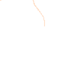 Night-time road noise heatmap for CO2 0NF