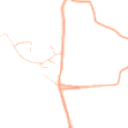 Daytime road noise heatmap for CO2 0NL