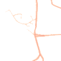 Daytime road noise heatmap for CO2 0NR