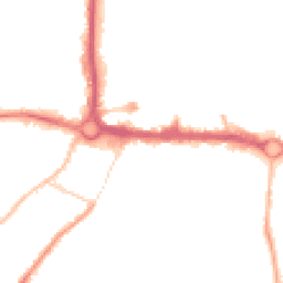 Night-time road noise heatmap for CO2 7BA