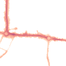 Night-time road noise heatmap for CO2 7DE