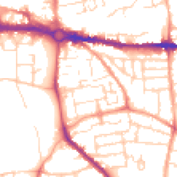 Daytime road noise heatmap for CO2 7GR