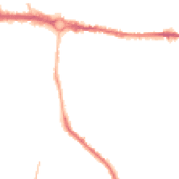 Night-time road noise heatmap for CO2 7GS