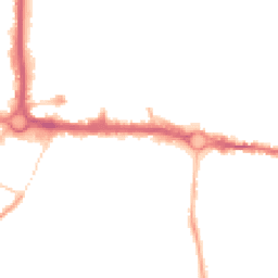 Night-time road noise heatmap for CO2 7HA