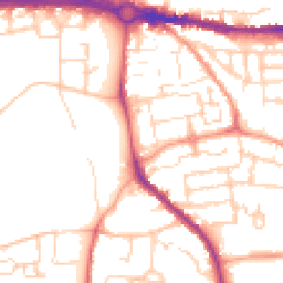 Daytime road noise heatmap for CO2 7LD