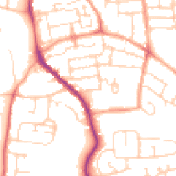 Daytime road noise heatmap for CO2 7RN