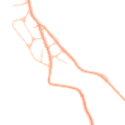 Daytime road noise heatmap for CO2 8EG