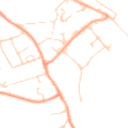 Daytime road noise heatmap for CO2 8GU