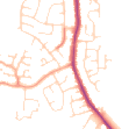 Daytime road noise heatmap for CO2 8RD