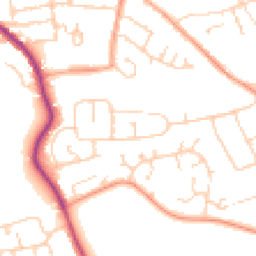 Daytime road noise heatmap for CO2 8SU