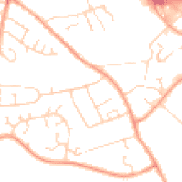 Daytime road noise heatmap for CO2 8TN