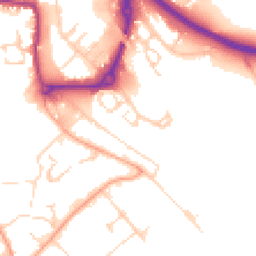 Daytime road noise heatmap for CO2 8XZ