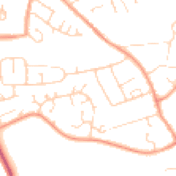 Daytime road noise heatmap for CO2 8YH