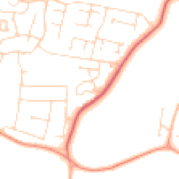 Daytime road noise heatmap for CO2 9FP