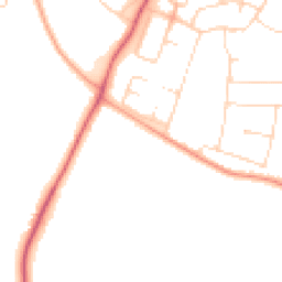 Daytime road noise heatmap for CO2 9GE