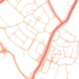 Daytime road noise heatmap for CO2 9HN