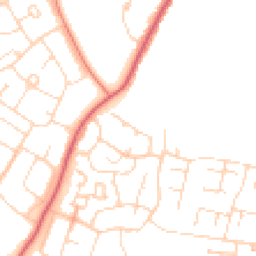 Daytime road noise heatmap for CO2 9NG