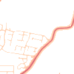 Daytime road noise heatmap for CO2 9PX