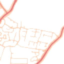 Daytime road noise heatmap for CO2 9QP