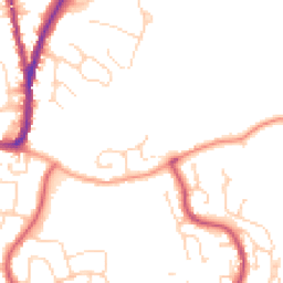 Daytime road noise heatmap for CO4 3EJ