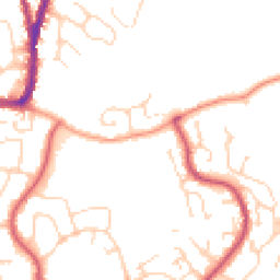 Daytime road noise heatmap for CO4 3GX