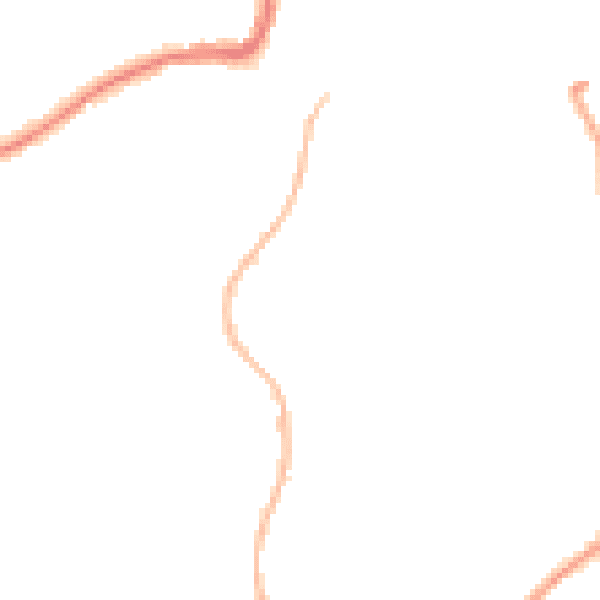 Night-time road noise heatmap for CO4 3LJ