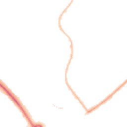 Night-time road noise heatmap for CO4 3QA