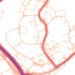 Daytime road noise heatmap for CO4 3QD