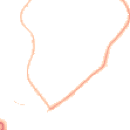 Night-time road noise heatmap for CO4 3SJ