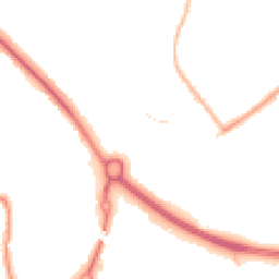 Night-time road noise heatmap for CO4 3UR