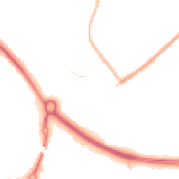 Night-time road noise heatmap for CO4 3US