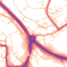 Daytime road noise heatmap for CO4 3XF