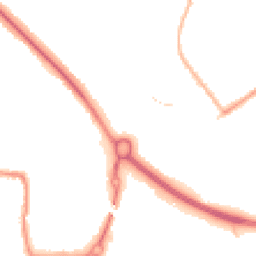 Night-time road noise heatmap for CO4 3XF
