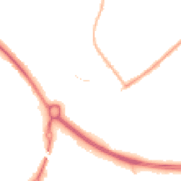 Night-time road noise heatmap for CO4 3XL