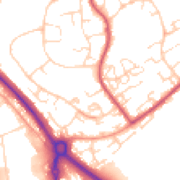 Daytime road noise heatmap for CO4 3XR