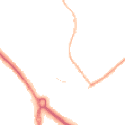 Night-time road noise heatmap for CO4 3XR
