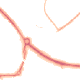 Night-time road noise heatmap for CO4 3YZ