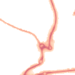 Night-time road noise heatmap for CO4 5AA