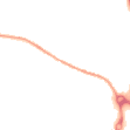 Night-time road noise heatmap for CO4 5AJ