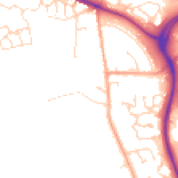 Daytime road noise heatmap for CO4 5EF