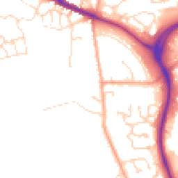 Daytime road noise heatmap for CO4 5EL