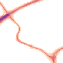 Night-time road noise heatmap for CO4 5ES